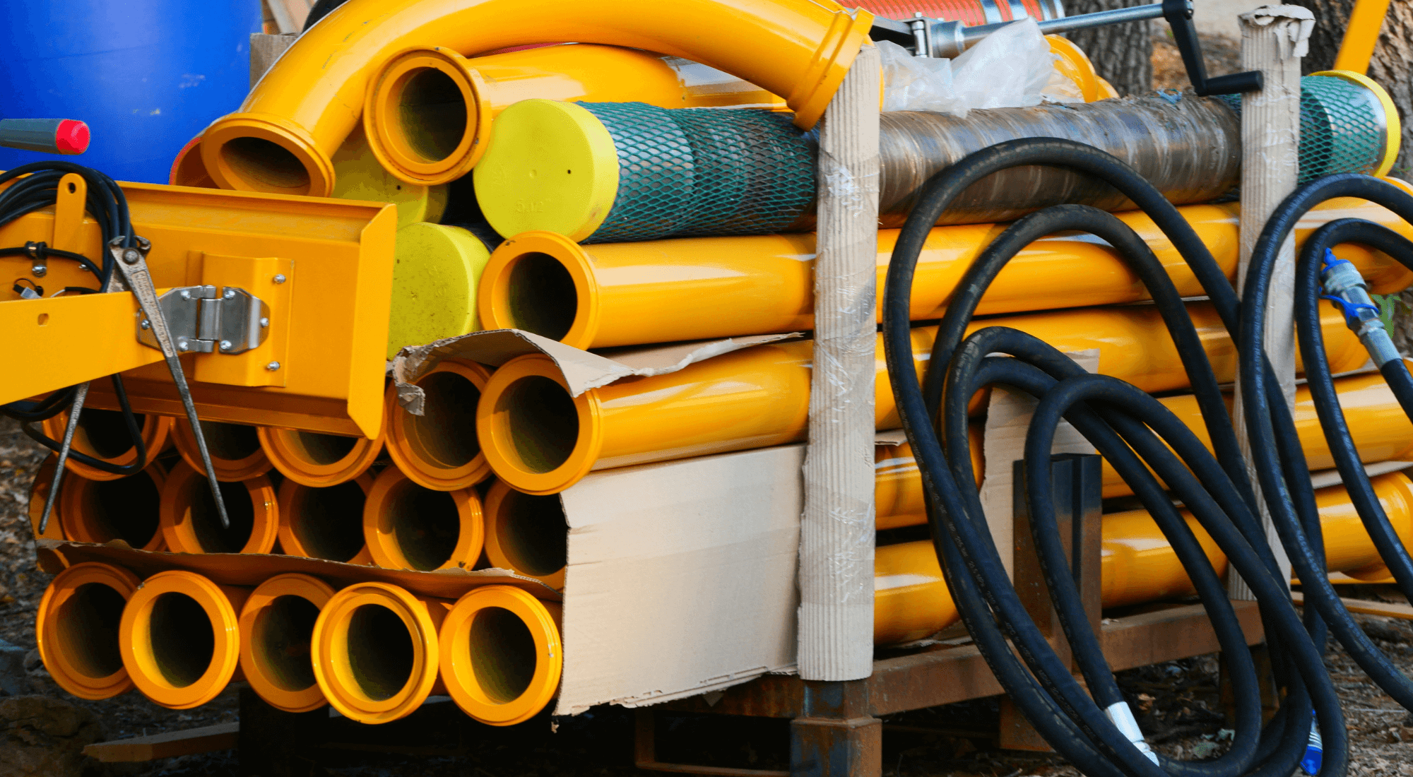 Rallonge pour pompe à béton mobile